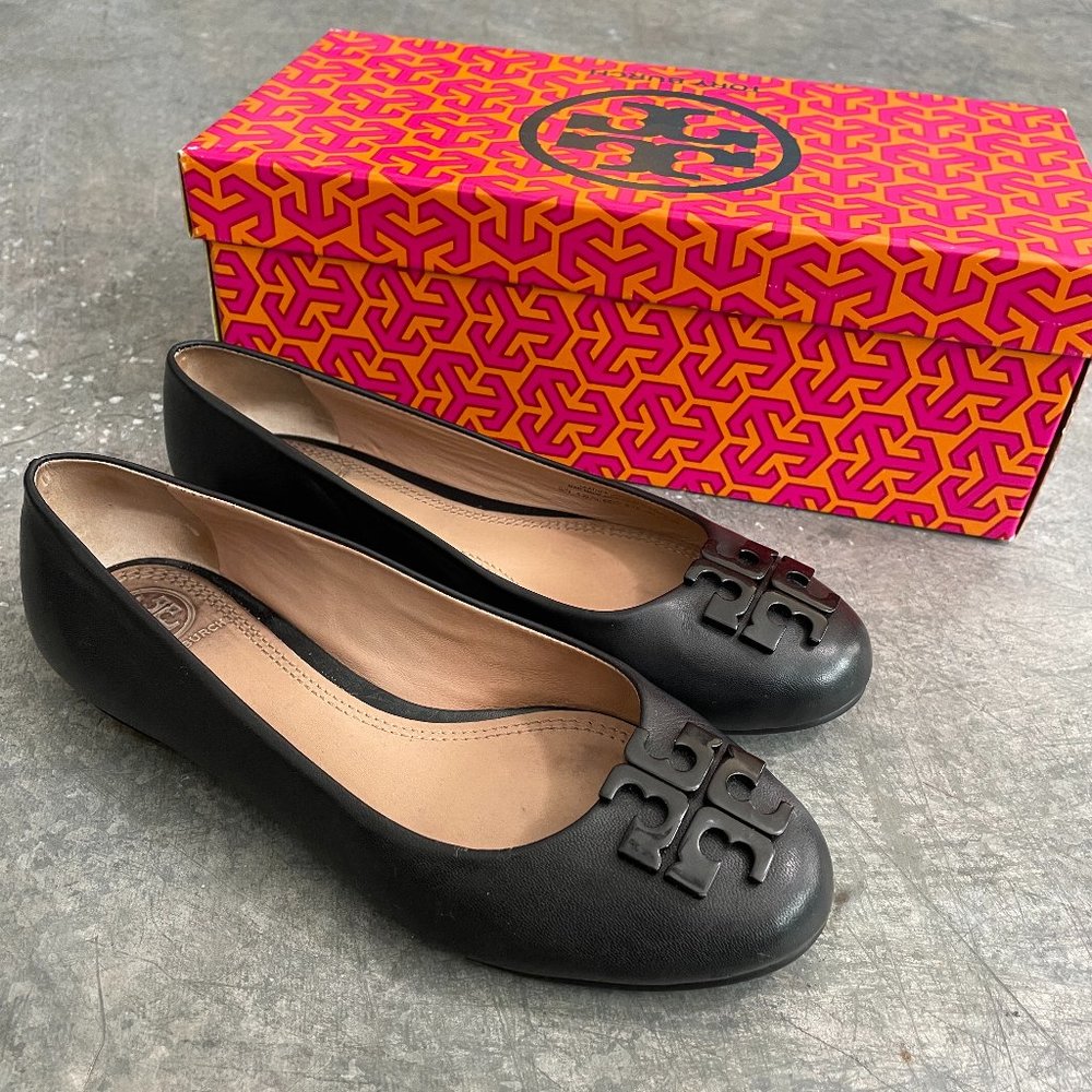 Tory Burch Ballet Flat Lowell 2 Mestico Sz 5.5